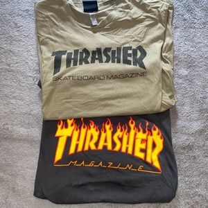 BUNDLE of thrasher tees size small